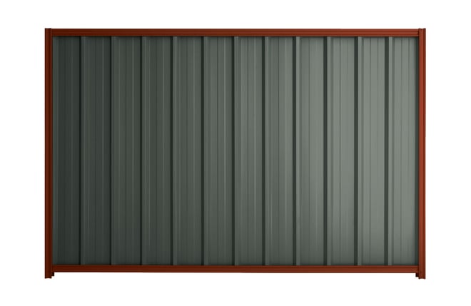 Good Neighbour Superdek 2100mm High Fence Panel Sheet: SG, Post/Track: HR