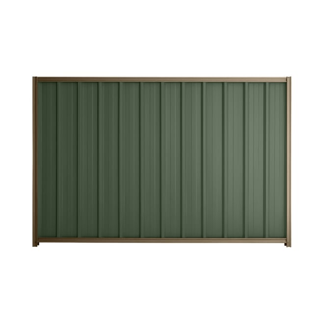 Good Neighbour® Superdek® 900mm High Fence Panel Sheet: Rivergum Post/Track: Beige