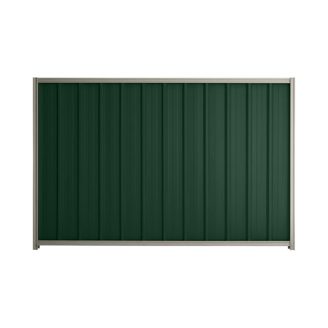 Good Neighbour® Superdek® 1200mm High Fence Panel Sheet: Caulfield Green Post/Track: Birch