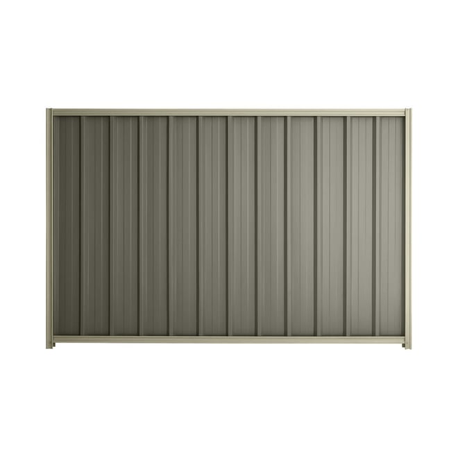 Good Neighbour® Superdek® 1200mm High Fence Panel Sheet: Marsh Post/Track: Moss Vale Sand
