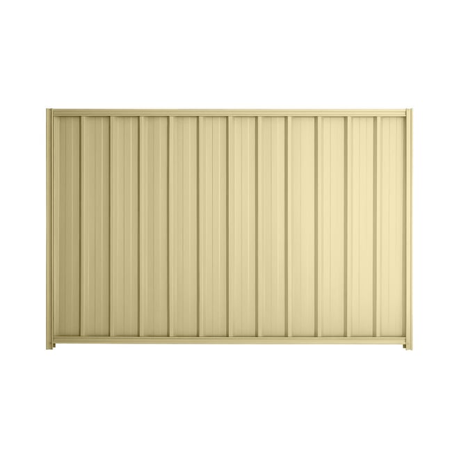 Good Neighbour® Superdek® 1200mm High Fence Panel Sheet: Primrose Post/Track: Primrose