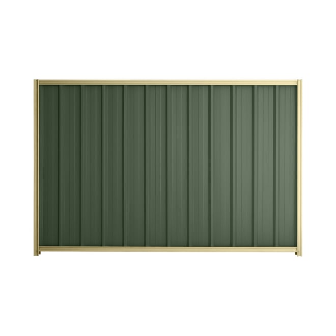 Good Neighbour® Superdek® 1200mm High Fence Panel Sheet: Rivergum Post/Track: Primrose