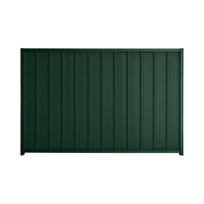 Good Neighbour® Superdek® 1500mm High Fence Panel Sheet: Caulfield Green Post/Track: Caulfield Green