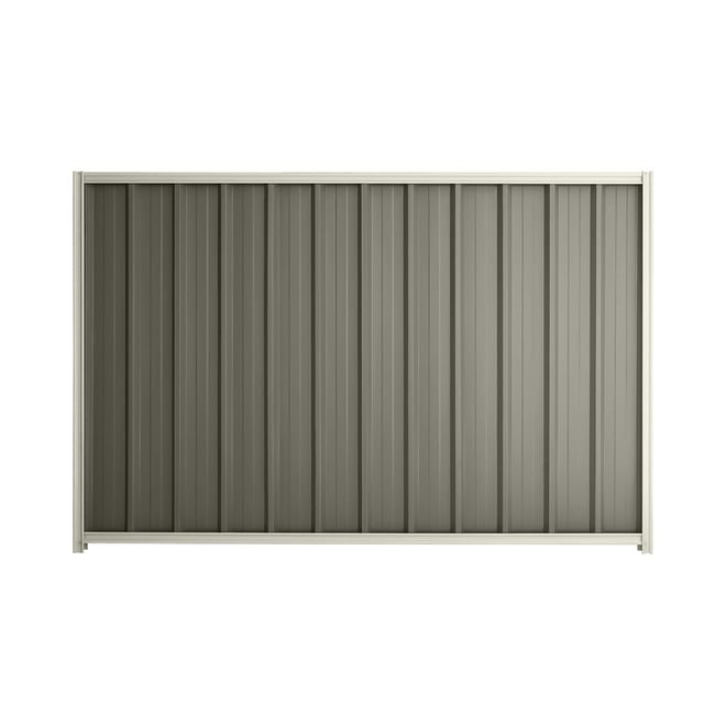 Good Neighbour® Superdek® 1500mm High Fence Panel Sheet: Marsh Post/Track: Off White