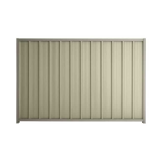 Good Neighbour® Superdek® 1500mm High Fence Panel Sheet: Moss Vale Sand Post/Track: Birch