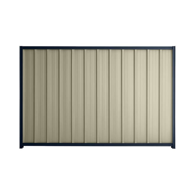 Good Neighbour® Superdek® 1500mm High Fence Panel Sheet: Moss Vale Sand Post/Track: Mountain Blue