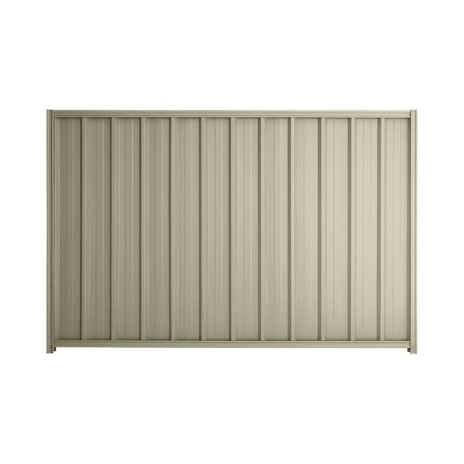 Good Neighbour® Superdek® 1500mm High Fence Panel Sheet: Moss Vale Sand Post/Track: Moss Vale Sand