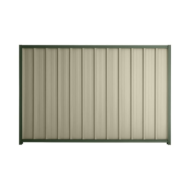 Good Neighbour® Superdek® 1500mm High Fence Panel Sheet: Moss Vale Sand Post/Track: Rivergum