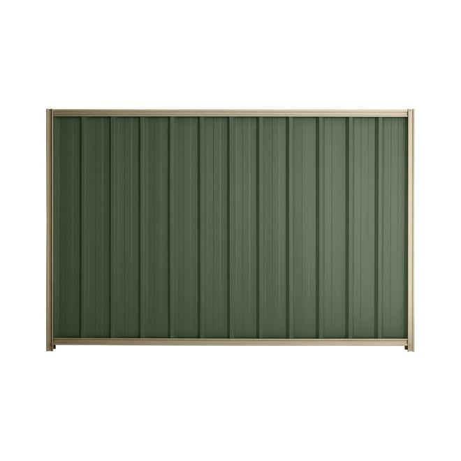 Good Neighbour® Superdek® 1500mm High Fence Panel Sheet: Rivergum Post/Track: Merino