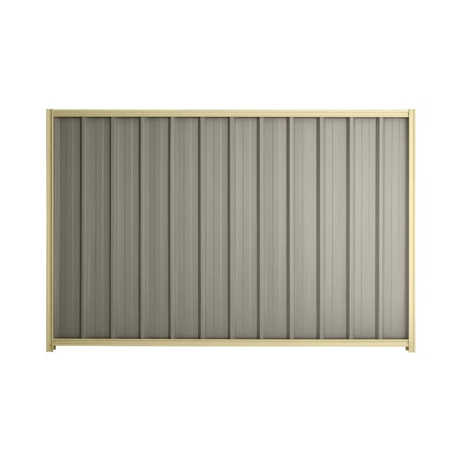 Good Neighbour® Superdek® 1800mm High Fence Panel Sheet: Birch Post/Track: Primrose