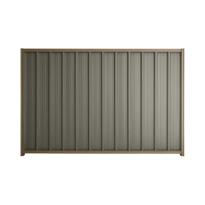 Good Neighbour® Superdek® 1800mm High Fence Panel Sheet: Marsh Post/Track: Beige