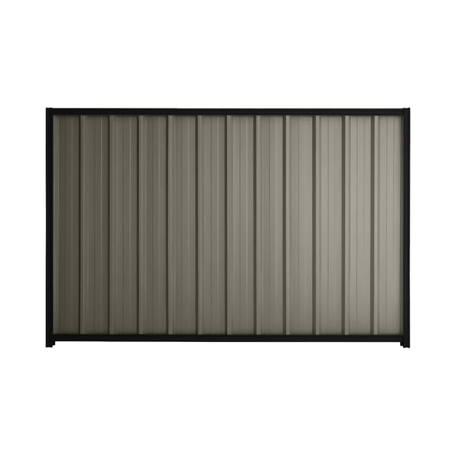 Good Neighbour® Superdek® 1800mm High Fence Panel Sheet: Marsh Post/Track: Ebony