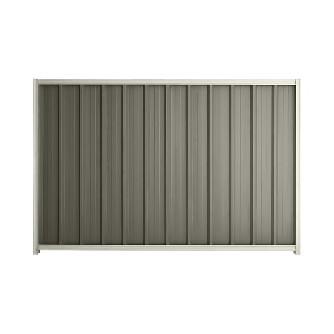 Good Neighbour® Superdek® 1800mm High Fence Panel Sheet: Marsh Post/Track: Off White
