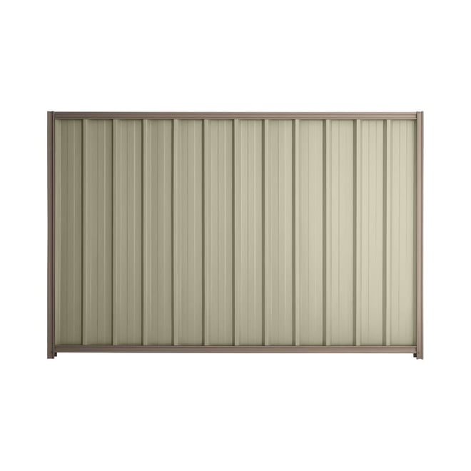 Good Neighbour® Superdek® 1800mm High Fence Panel Sheet: Moss Vale Sand Post/Track: Marsh