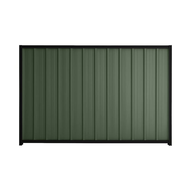 Good Neighbour® Superdek® 1800mm High Fence Panel Sheet: Rivergum Post/Track: Ebony