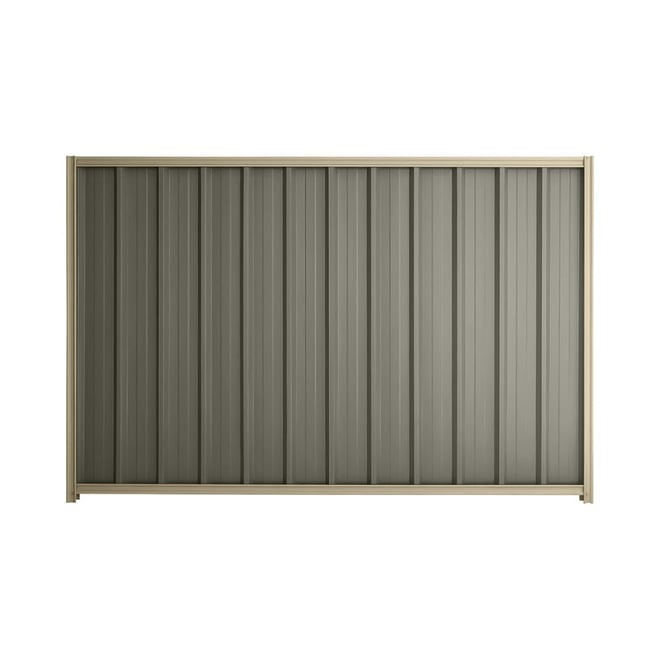 Good Neighbour® Superdek® 2100mm High Fence Panel Sheet: Marsh Post/Track: Merino