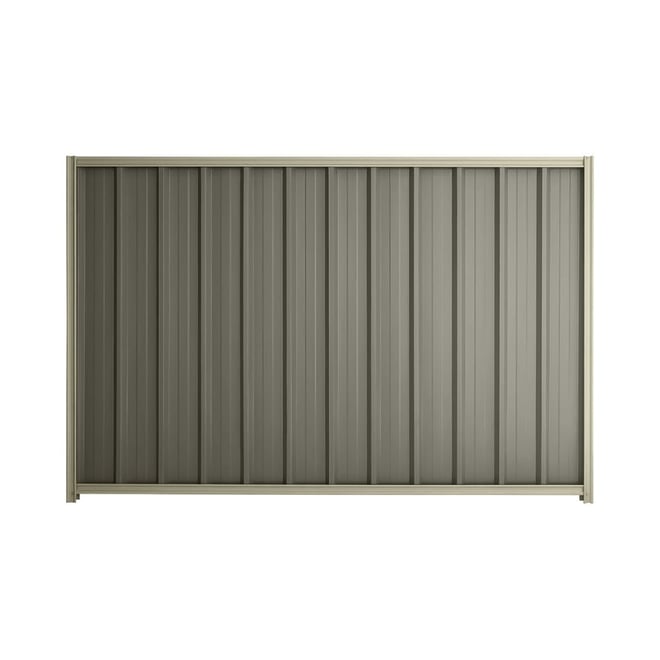 Good Neighbour® Superdek® 2100mm High Fence Panel Sheet: Marsh Post/Track: Moss Vale Sand
