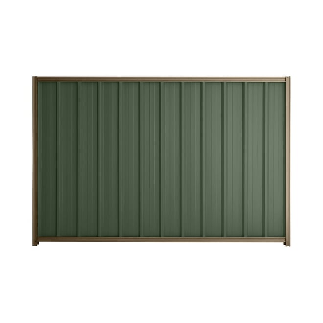 Good Neighbour® Superdek® 2100mm High Fence Panel Sheet: Rivergum Post/Track: Beige