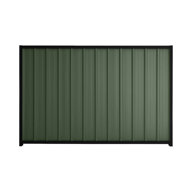 Good Neighbour® Superdek® 2100mm High Fence Panel Sheet: Rivergum Post/Track: Ebony