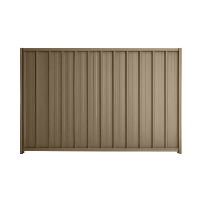 Good Neighbour® Superdek® 900mm High Fence Panel Sheet: Beige Post/Track: Beige