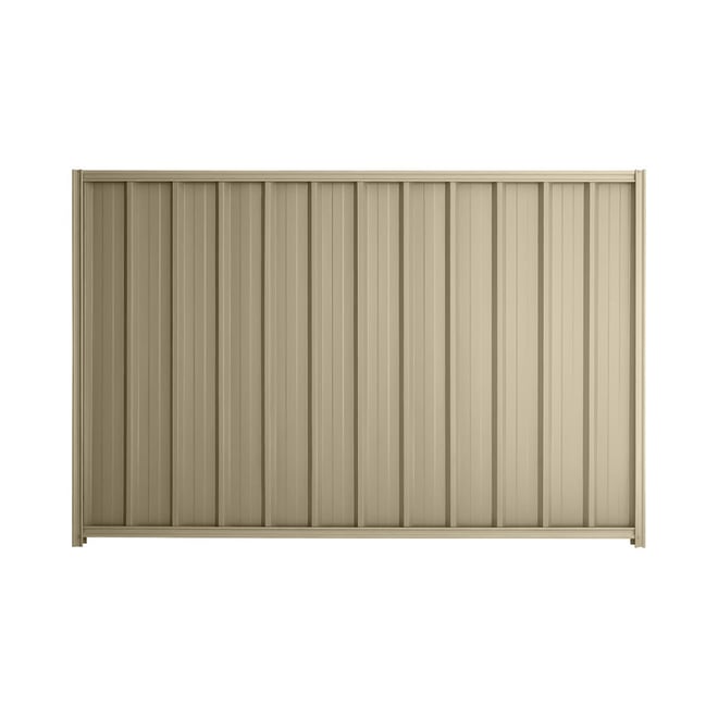 Good Neighbour® Superdek® 900mm High Fence Panel Sheet: Merino Post/Track: Merino