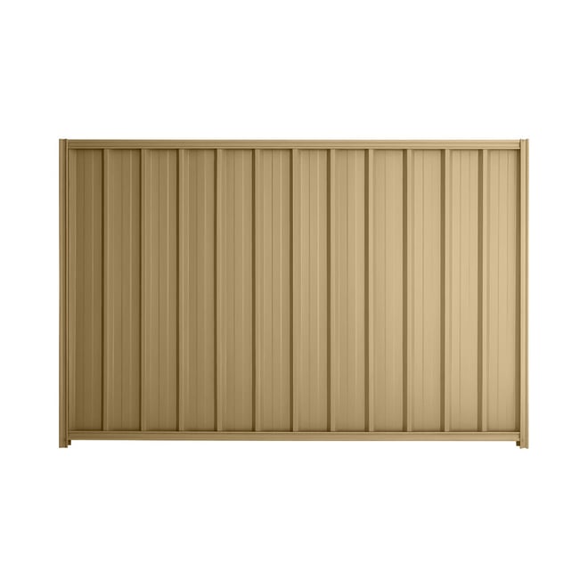 Good Neighbour® Superdek® 900mm High Fence Panel Sheet: Wheat Post/Track: Wheat