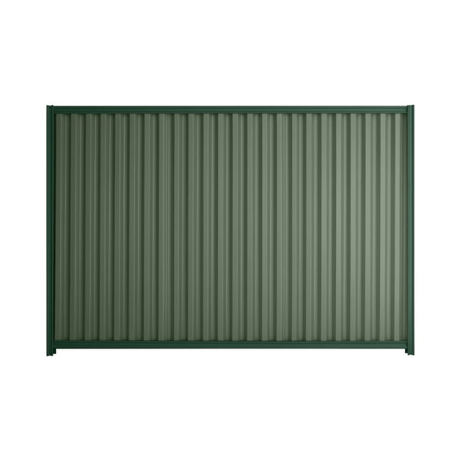 Good Neighbour® Smartspan® 1200mm High Fence Panel Sheet: Rivergum Post/Track: Caulfield Green
