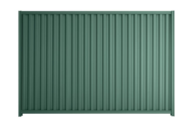 Good Neighbour Smartspan 1500mm High Fence Panel Sheet: Rivergum Post/Track: Rivergum