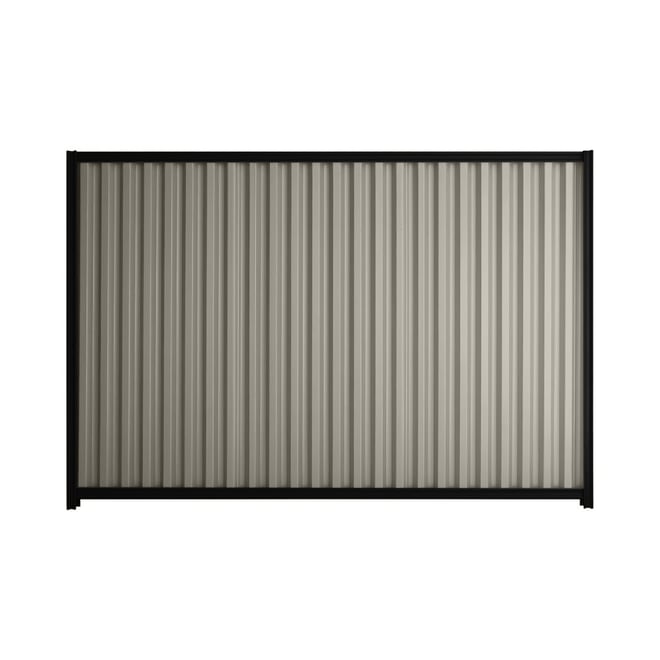 Good Neighbour® Smartspan® 1500mm High Fence Panel Sheet: Birch Post/Track: Ebony