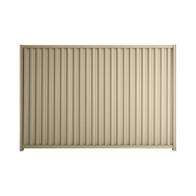 Good Neighbour® Smartspan® 1500mm High Fence Panel Sheet: Merino Post/Track: Merino