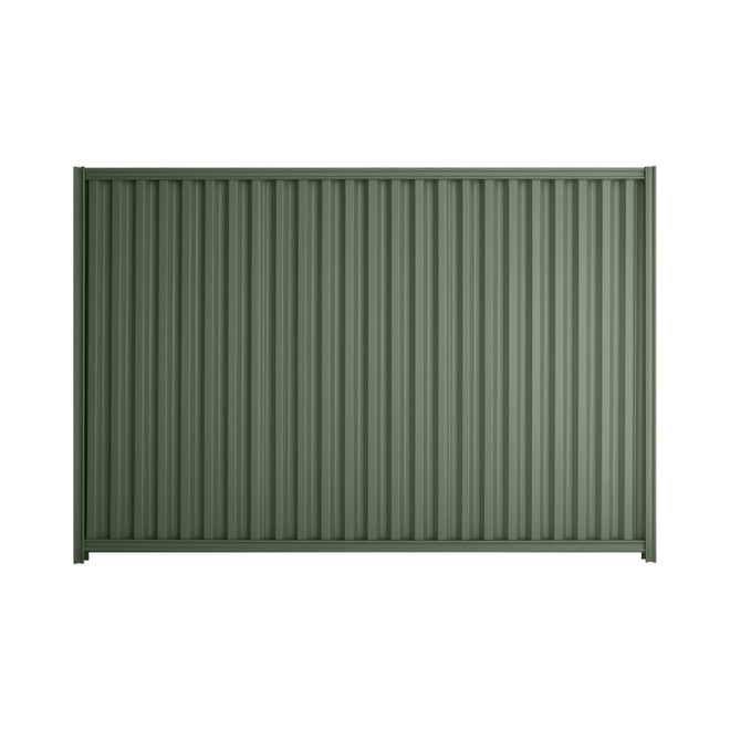 Good Neighbour® Smartspan® 1500mm High Fence Panel Sheet: Rivergum Post/Track: Rivergum