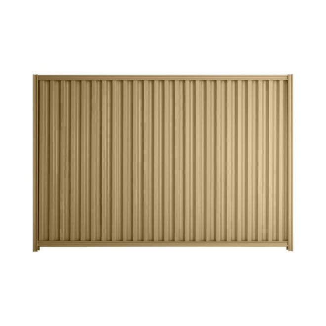 Good Neighbour® Smartspan® 1500mm High Fence Panel Sheet: Wheat Post/Track: Wheat