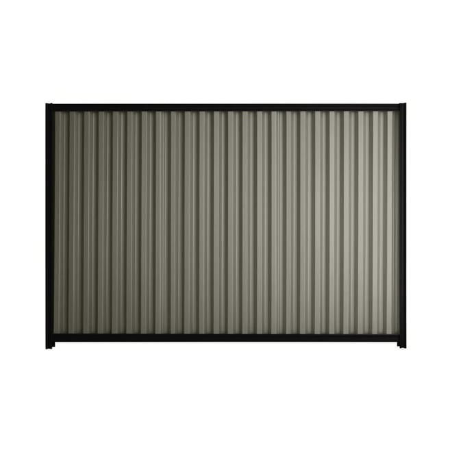 Good Neighbour® Smartspan® 1800mm High Fence Panel Sheet: Marsh Post/Track: Ebony