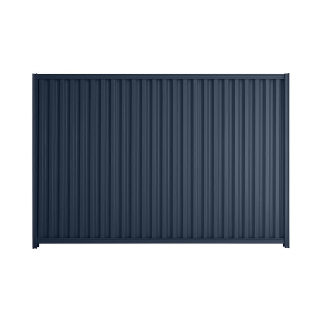 Good Neighbour® Smartspan® 2100mm High Fence Panel Sheet: Mountain Blue Post/Track: Mountain Blue