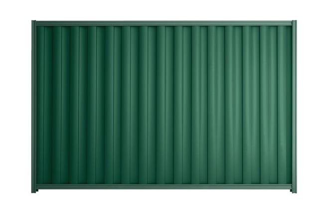 Good Neighbour Wavelok 1800mm High Fence Panel Sheet: Caulfield Green, Post/Track: Rivergum