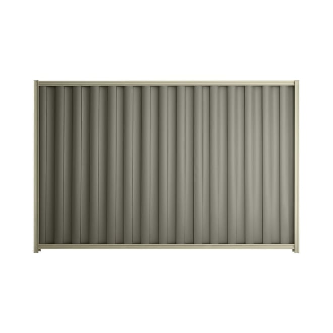 Good Neighbour® Wavelok® 1200mm High Fence Panel Sheet: Marsh Post/Track: Moss Vale Sand