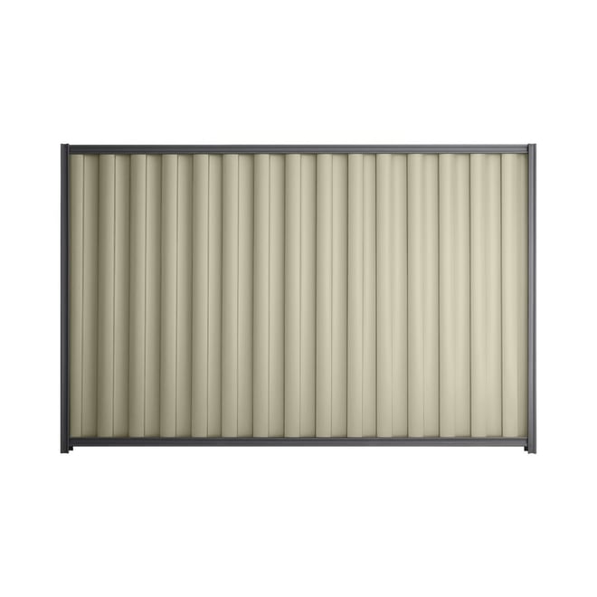 Good Neighbour® Wavelok® 1200mm High Fence Panel Sheet: Moss Vale Sand Post/Track: Granite