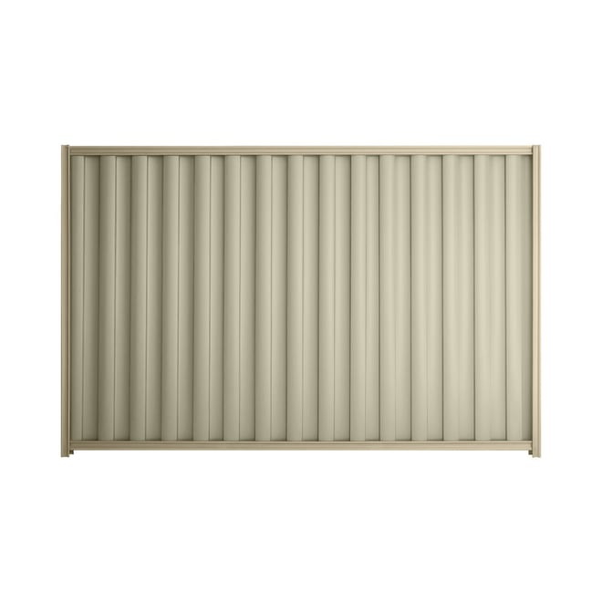 Good Neighbour® Wavelok® 1200mm High Fence Panel Sheet: Moss Vale Sand Post/Track: Merino