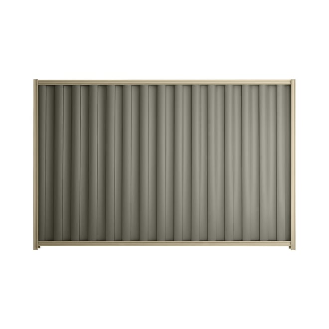 Good Neighbour® Wavelok® 1500mm High Fence Panel Sheet: Marsh Post/Track: Merino