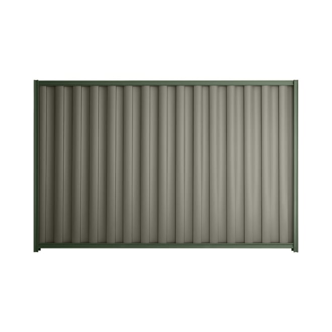 Good Neighbour® Wavelok® 1500mm High Fence Panel Sheet: Marsh Post/Track: Rivergum