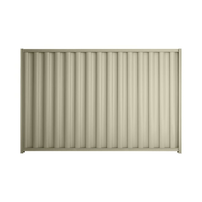 Good Neighbour® Wavelok® 1500mm High Fence Panel Sheet: Moss Vale Sand Post/Track: Moss Vale Sand