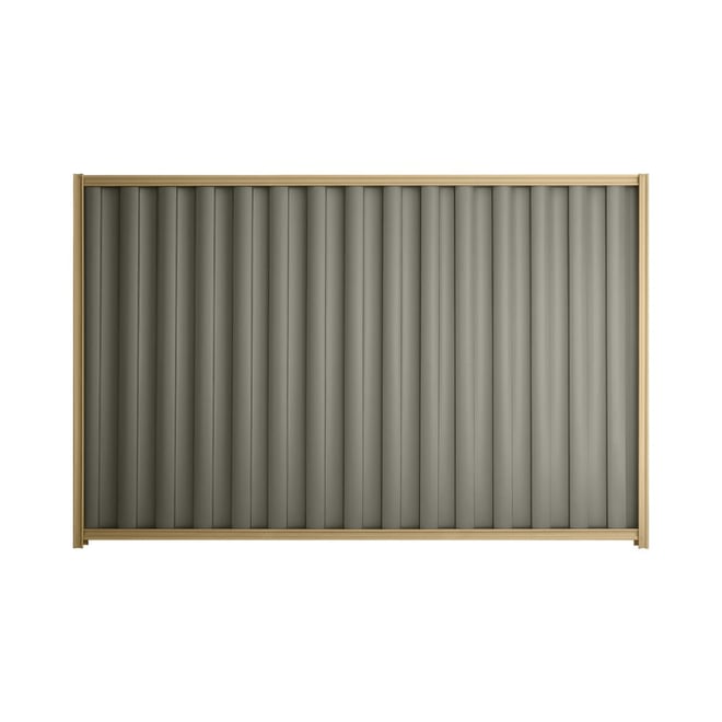 Good Neighbour® Wavelok® 1800mm High Fence Panel Sheet: Marsh Post/Track: Wheat