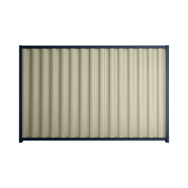 Good Neighbour® Wavelok® 1800mm High Fence Panel Sheet: Moss Vale Sand Post/Track: Mountain Blue