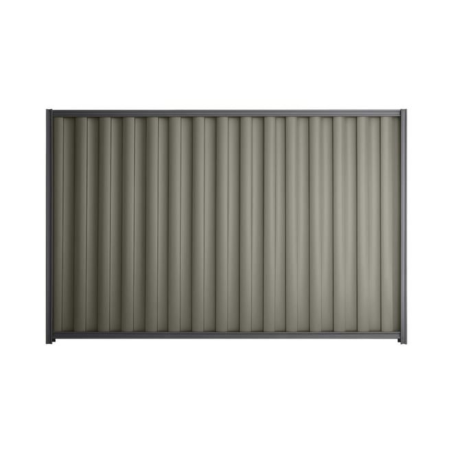 Good Neighbour® Wavelok® 2100mm High Fence Panel Sheet: Marsh Post/Track: Granite