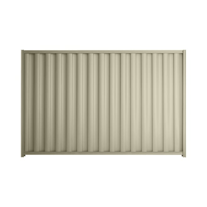 Good Neighbour® Wavelok® 2100mm High Fence Panel Sheet: Moss Vale Sand Post/Track: Moss Vale Sand
