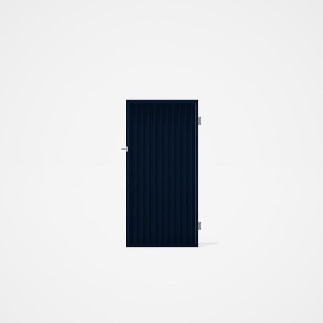 Good Neighbour® CGI Single Gate Standard .32 BMT1.8m High Sheet: Mountain Blue, Frame: Mountain Blue