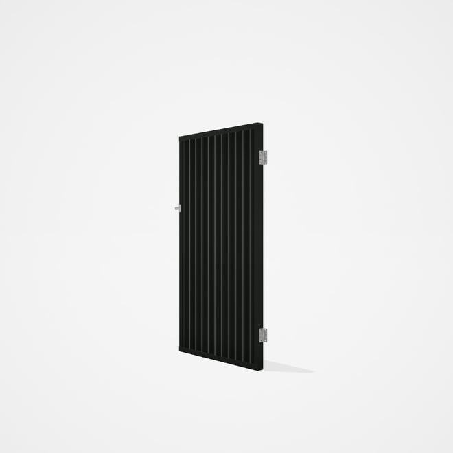 Good Neighbour® CGI Single Gate Standard .32 BMT1.8m High Sheet: Slate Grey, Frame: Slate Grey