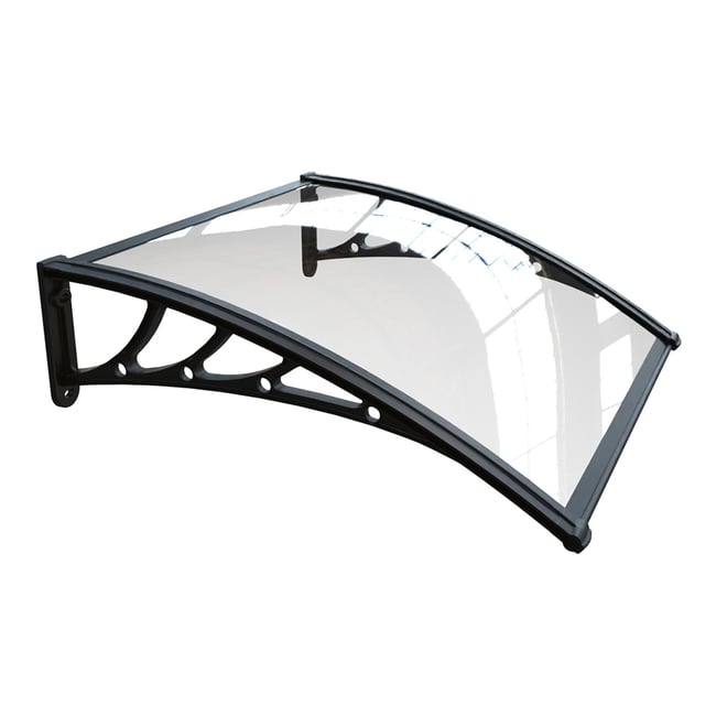 Clear Canopy with Black Frame