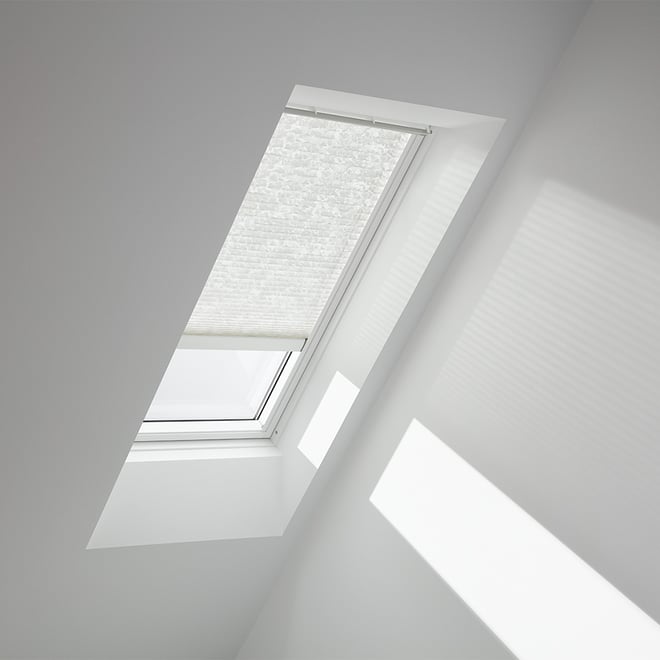 VELUX 1140 x 1180mm Fixed Solar Pleated Blind