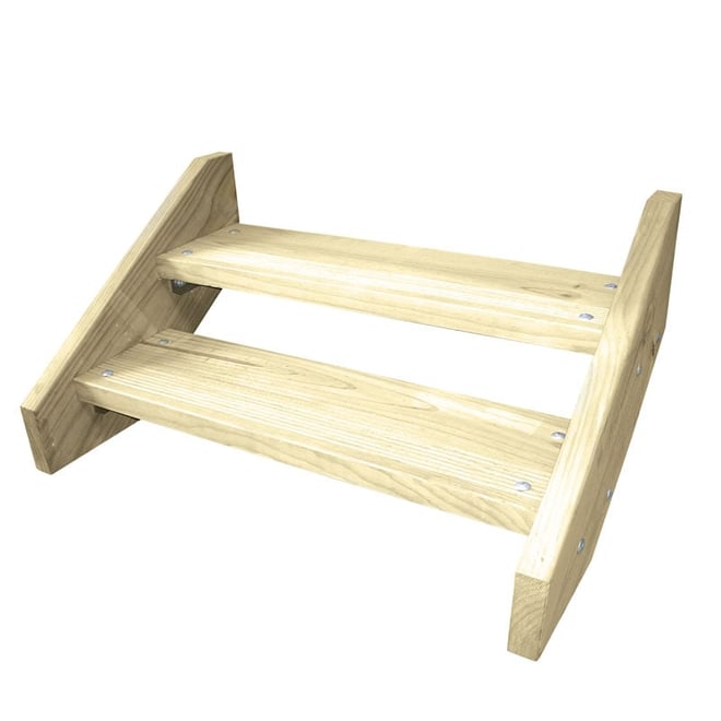 2 Tread Treated Pine Stair Kit